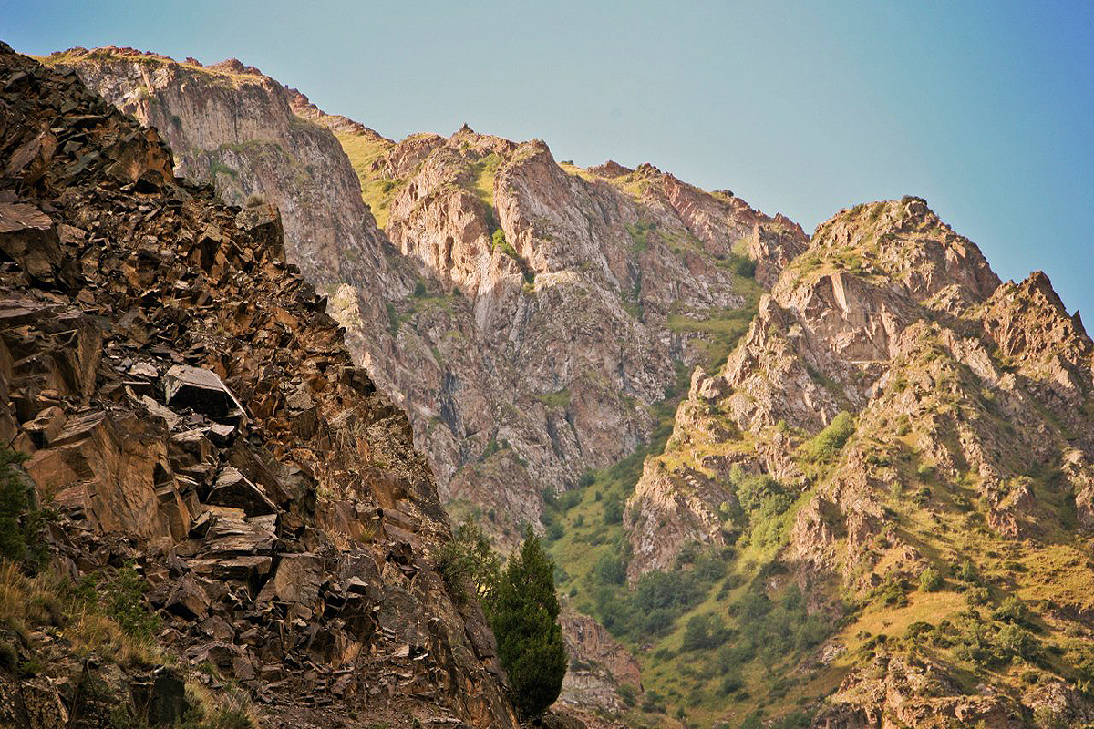 Rocks of Belogorka gorge