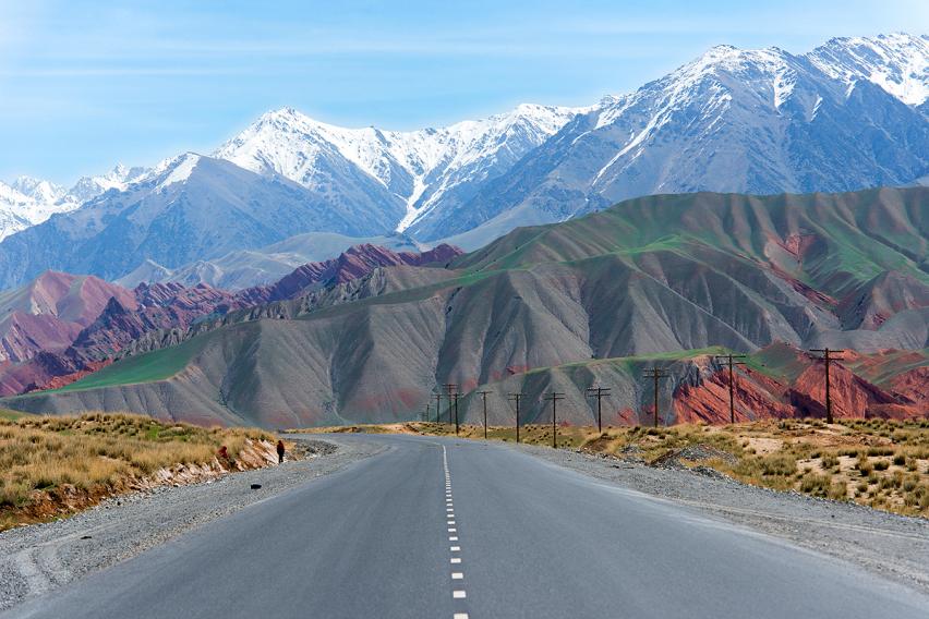 Pamir Alay mountains