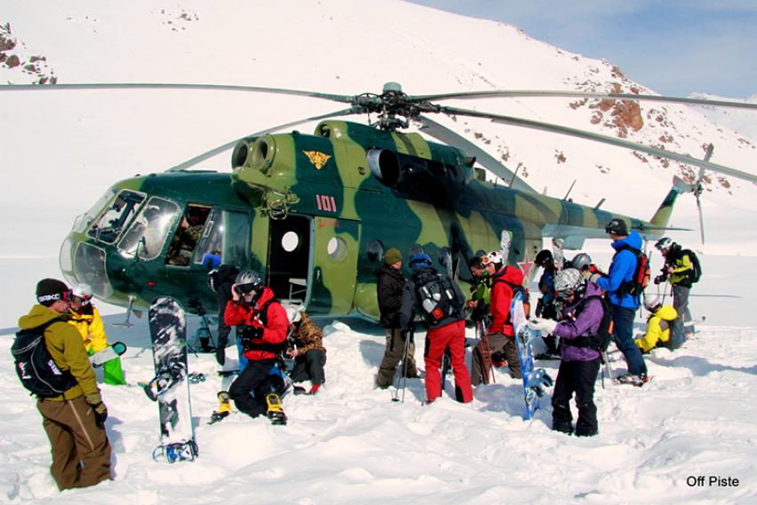 Heli-ski Kyrgyzstan