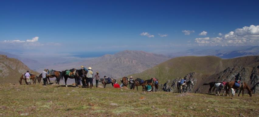 Horse riding Kyrgyzstan