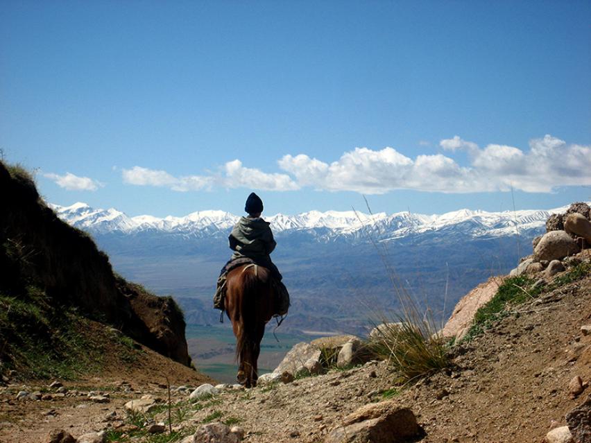 Horse riding Kyrgyzstan