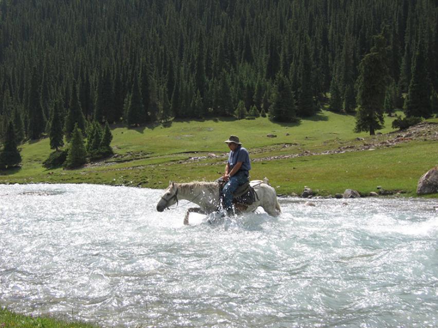 Horse riding Kyrgyzstan