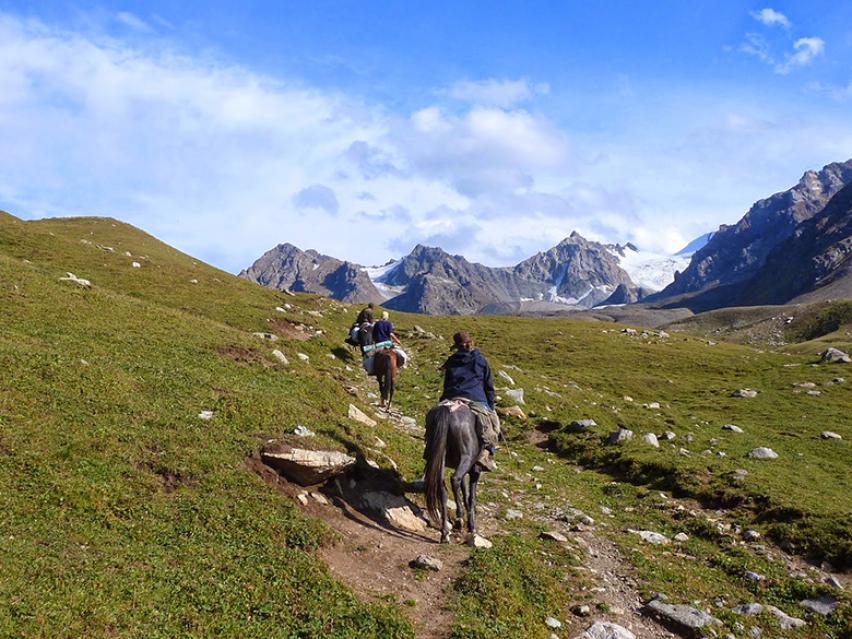 Horse riding Kyrgyzstan