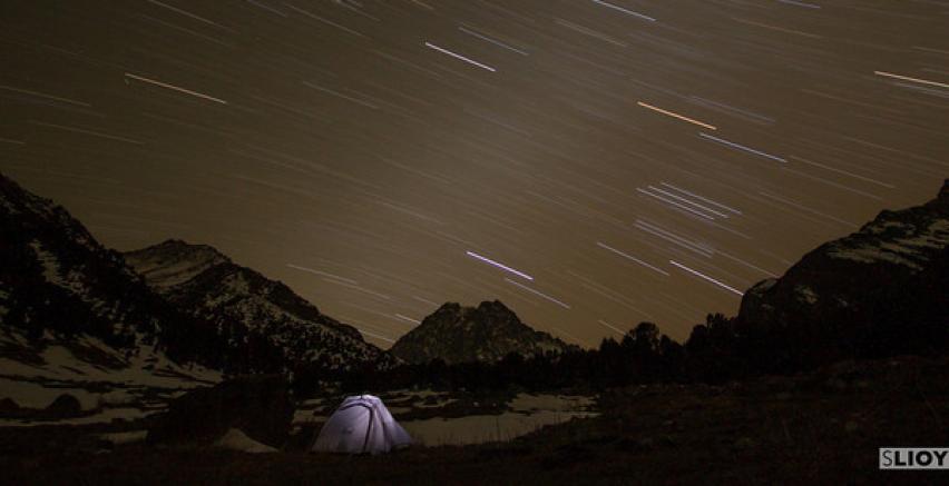 Issyk-Ata at night