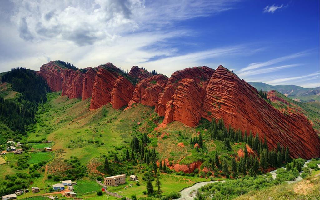 Jeti-Oguz valley