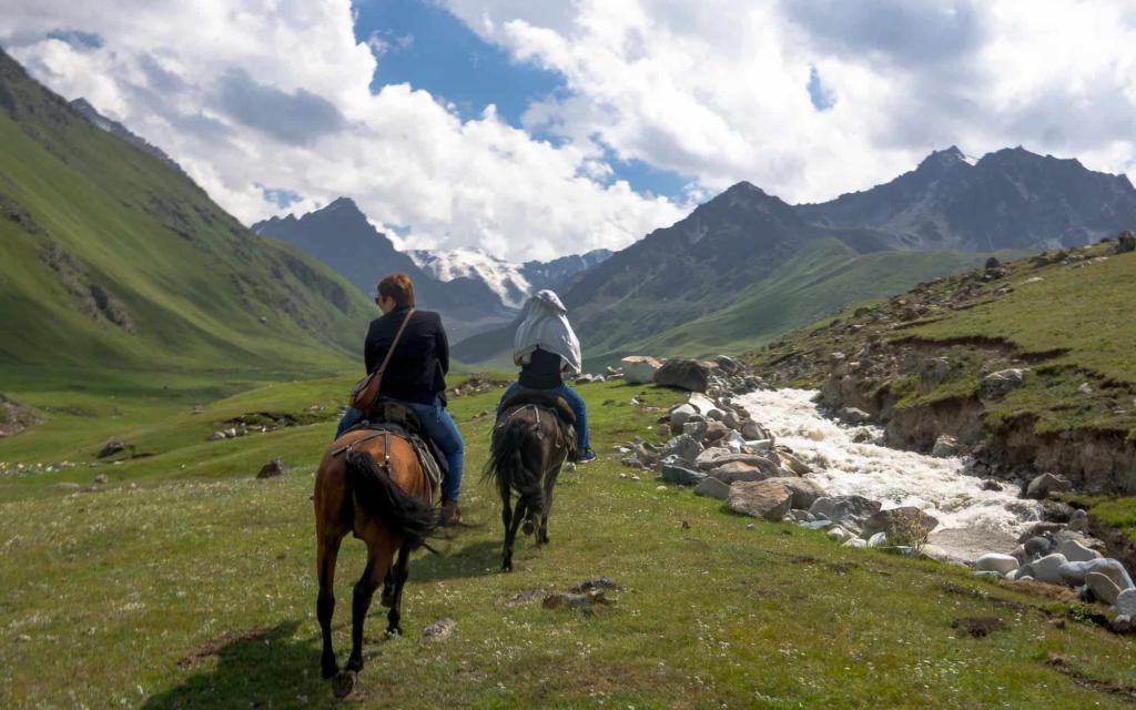 Horseback adventures in Central Tien-Shan