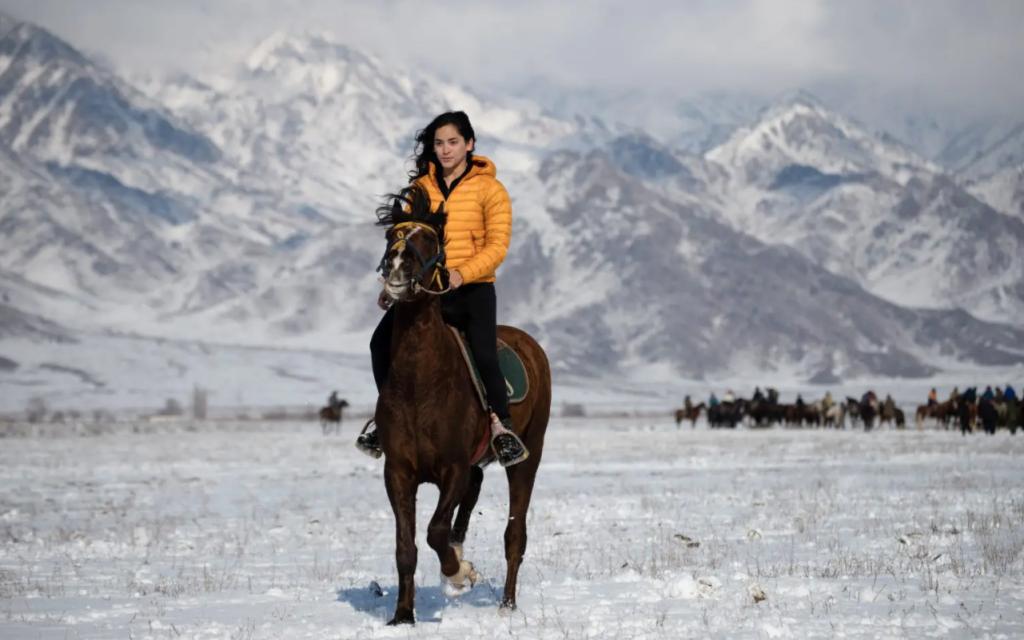 Winter tour around Issyk-Kul Lake