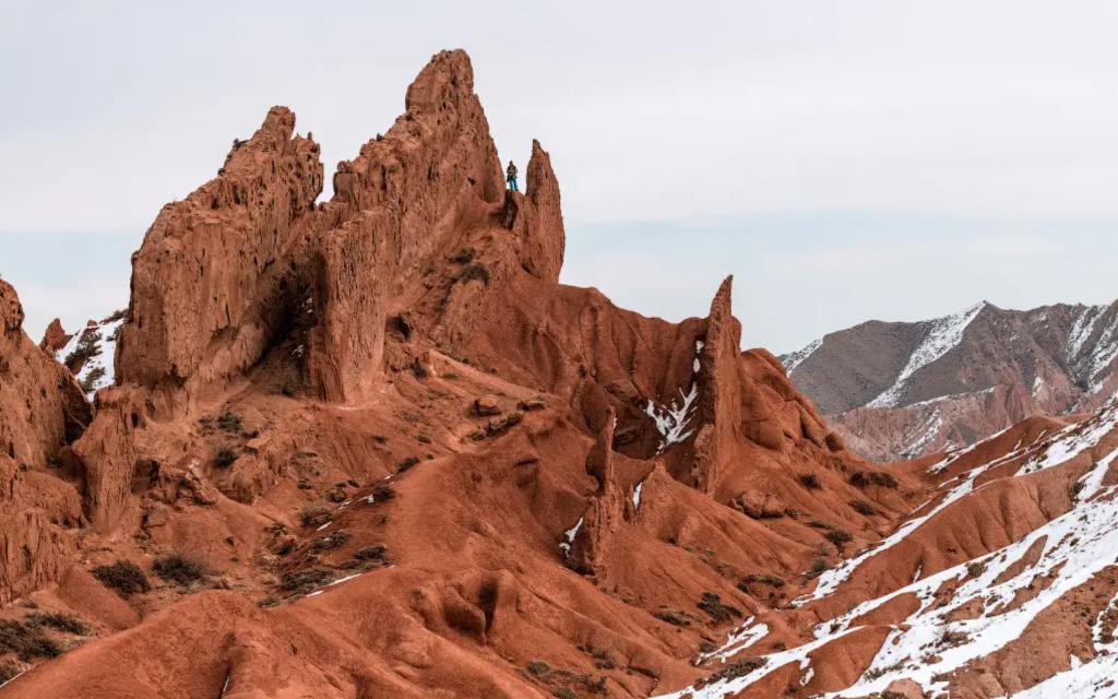 Winter tour around Issyk-Kul Lake