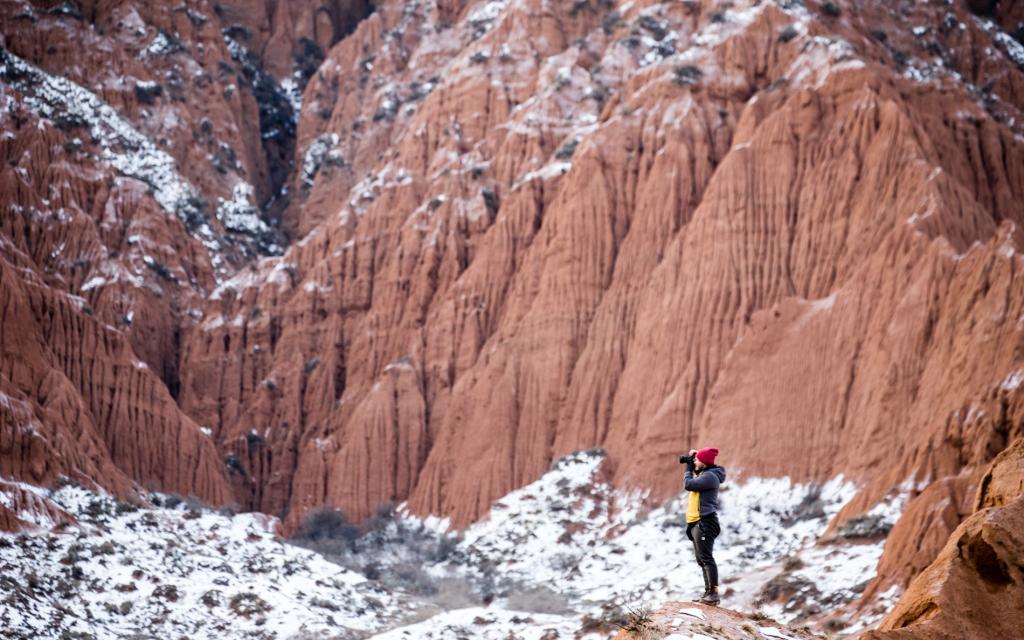 Issyk-Kul winter tour, Mars Canyons