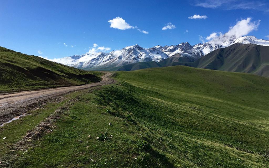 Motorcycle tour in Kyrgyzstan
