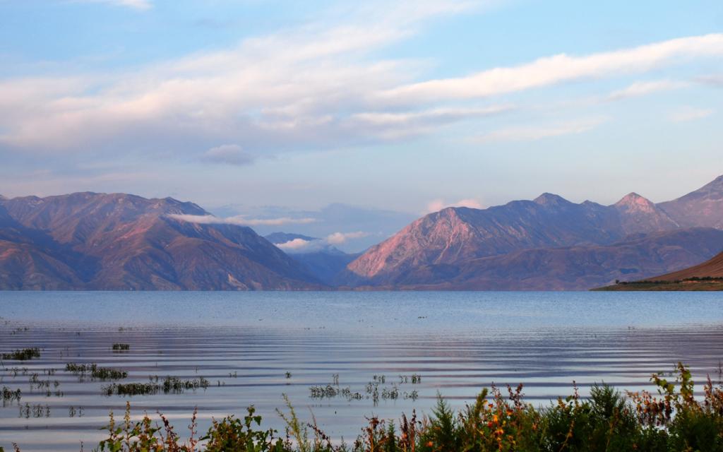 Toktogul water reservoir