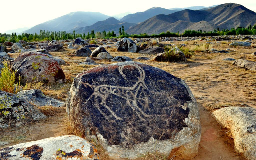 Petroglyphs of Cholpon-Ata