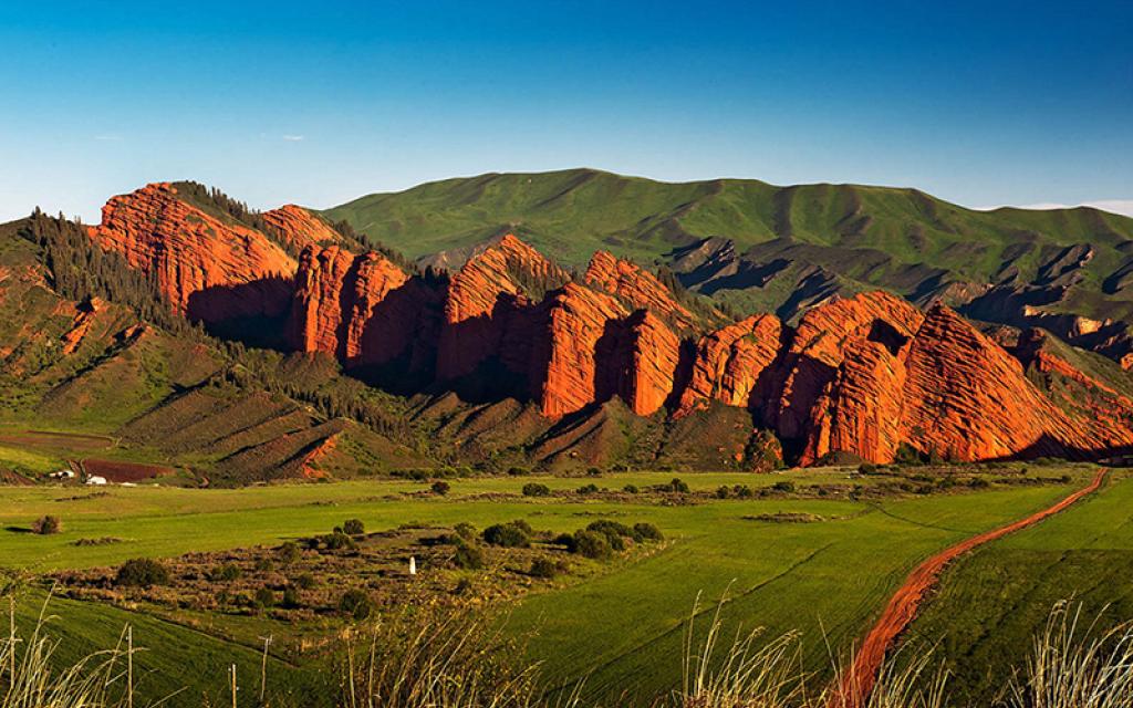 Motorcycle tour in Kyrgyzstan