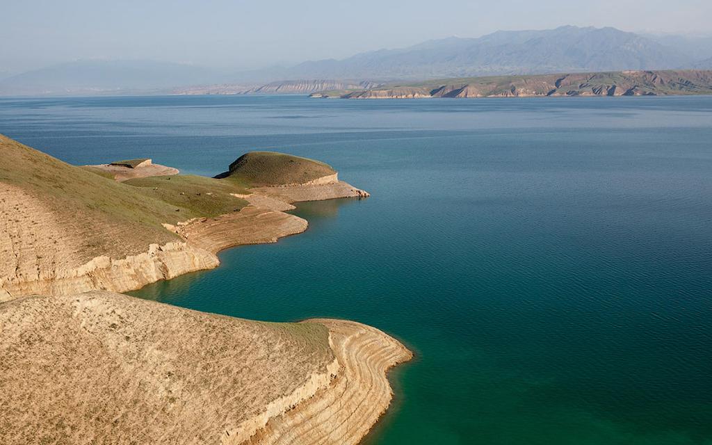 Toktogul water reservoir