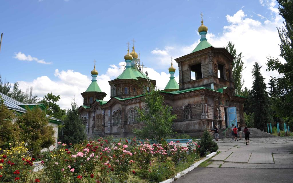 Russian church at Karakol city