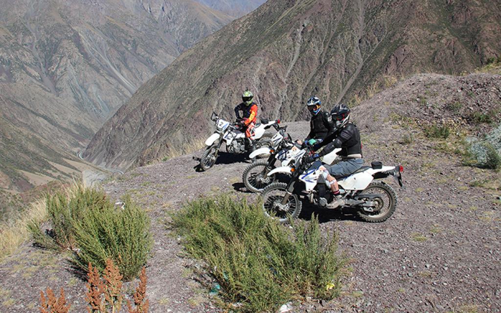 Motorcycle tour in Kyrgyzstan