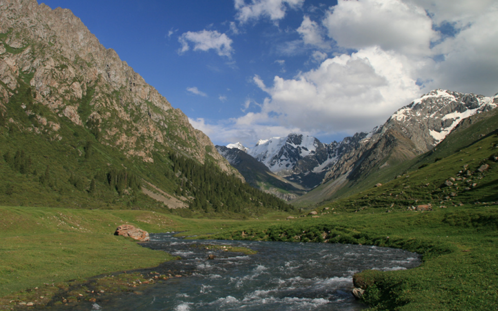 In Karakol Valley