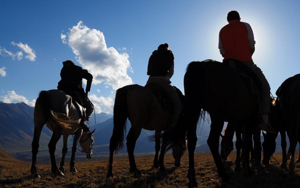 Horse riding Kyrgyzstan