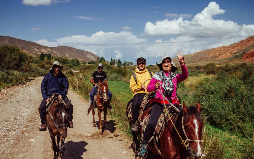 Horseback adventures in Central Tien-Shan