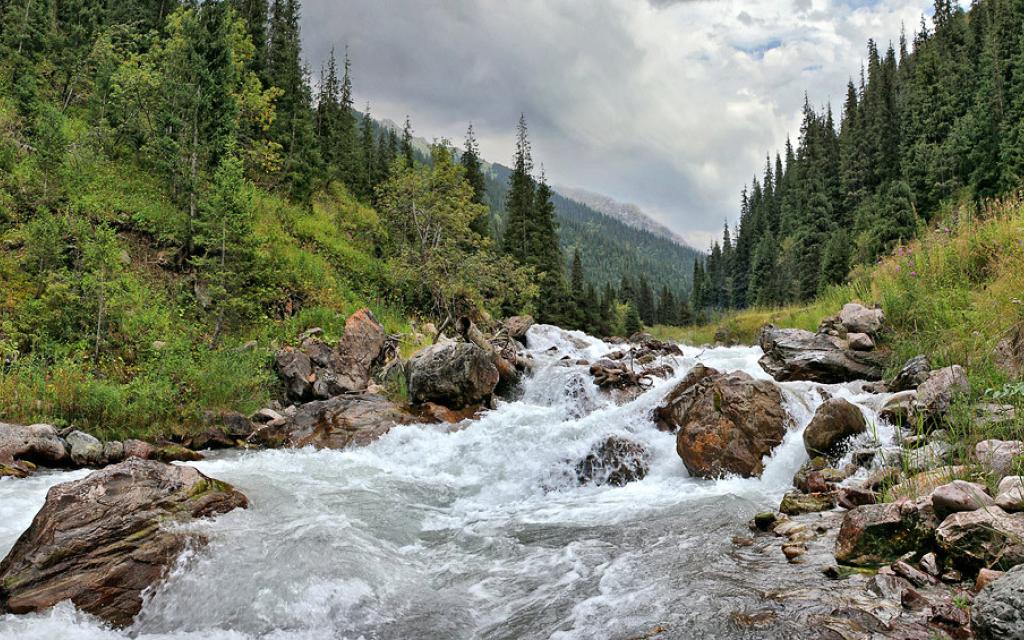 River in Kegety Gorge